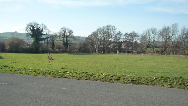 Football Ground by Clun Memorial Hall