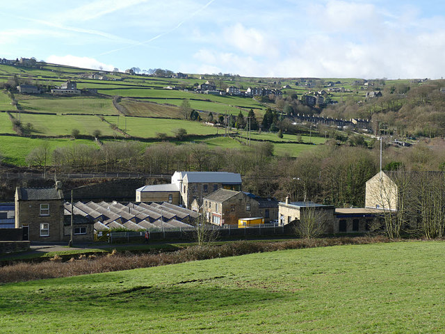 Tenterfields business park from the access road