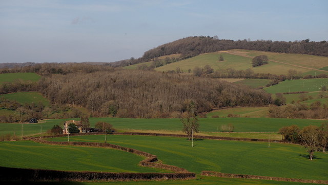 View to Lyndalls Wood and Ridge Hill