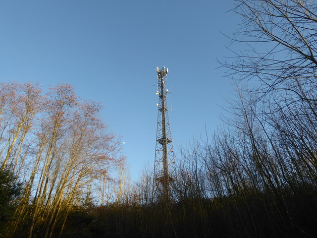 Radio mast above the Kelvedon Hatch Secret Nuclear Bunker