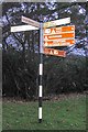 Old Direction Sign - Signpost by Pooley Bridge, Barton parish