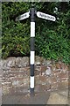 Old Direction Sign - Signpost by Bache Cross, Upton by Chester