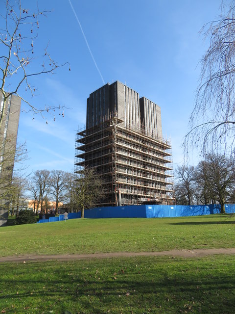 Tower block at the University of Essex