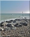 TQ1101 : Goring-by-Sea, rock groyne by Mike Faherty