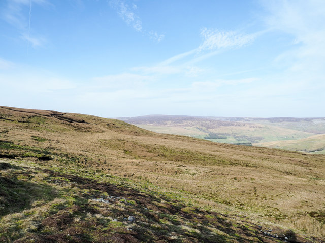 Hill slope of Oxnop Common © Trevor Littlewood cc-by-sa/2.0 :: Geograph ...