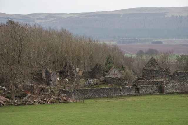 Ruined farmstead of Wester Pitlour