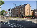 Houses on the site of the New Binswood Tavern, Rugby Road, Leamington