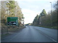 A57 eastbound near Windmill Wood