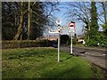 SJ6701 : B4373 signpost, Broseley by Richard Webb