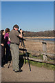 Amwell Nature Reserve : birdwatchers