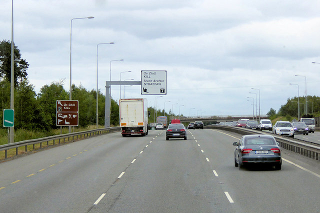 N7/E20, Naas Road, at Junction 7
