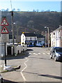 Warning sign - Humped Zebra Crossing, Bedw Road, Bedlinog