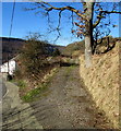 Side road diverging from Bedw Road, Bedlinog