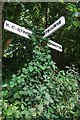 Old Direction Sign - Signpost by Mill Road, West Chiltington parish