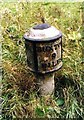 Old Milepost by the A53, Upper Hulme, Leekfrith parish