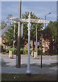 Direction Sign - Signpost on the A410 in Stanmore