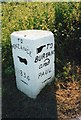 Old Guide Stone by the A30, east of Sennen Cove