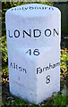 Old Milestone by London Road, Holybourne