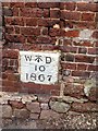 Old Boundary Marker by Howell Road, Exeter parish