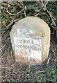 Old Milestone by the B4203, Waters Farm, Upper Sapey