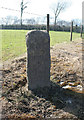 Old Milestone by the A3122, Shearston Barn, Blackawton parish