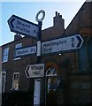 Old Direction Sign - Signpost by The Village, Strensall