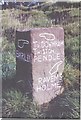 Old Guide Stone in Downham parish