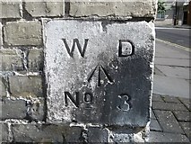 TQ2978 : Old Boundary Marker by Greencoat Place, Westminster parish by Milestone Society