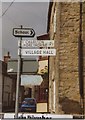 Old Direction Sign - Signpost by the A30, High Street, Milborne Port