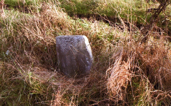 Old Milestone by the A970, Cunningsburgh South