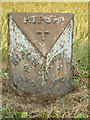 Old Milepost by Dishworth Road, Copt Hewick parish