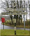 Old Direction Sign - Signpost by Hyden Cross, East Meon parish