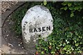 Old Milestone by the A46, Gainsborough Road, Middle Rasen