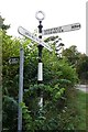 TF1441 : Old Direction Sign - Signpost by the B1394, Little Hale by Milestone Society
