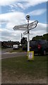 Old Direction Sign - Signpost by Pentons Hill, Hyde