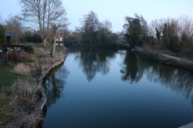 The River Stour at Flatford Mill © David Howard :: Geograph Britain and ...