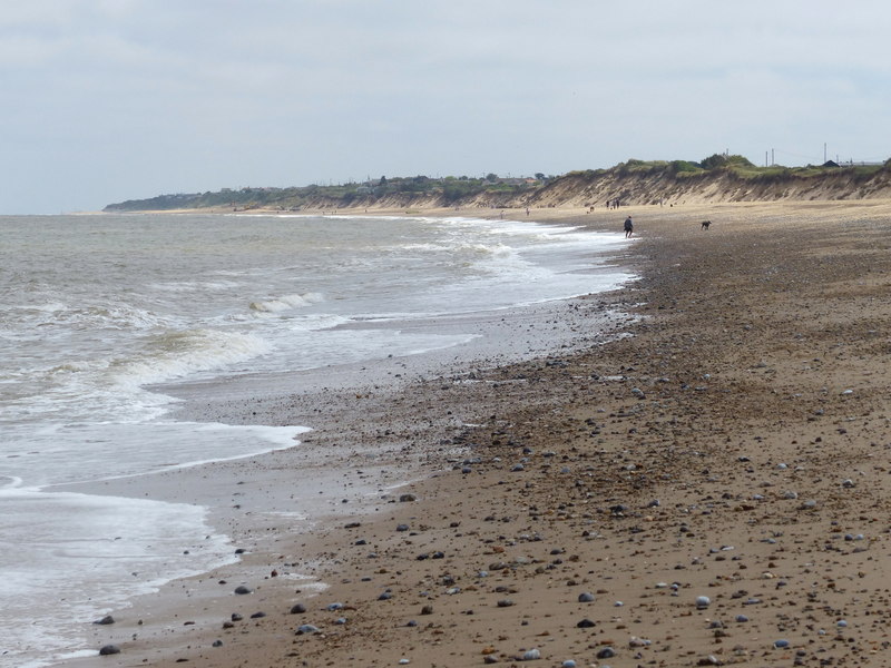 Norfolk coastline near Hemsby © Mat Fascione :: Geograph Britain and ...