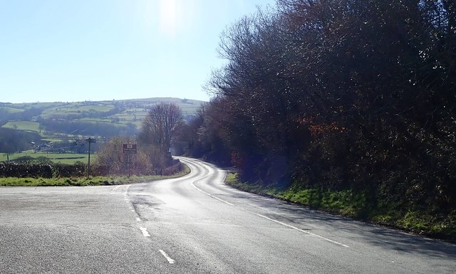 The scenic route to Llanfair Talhaiarn