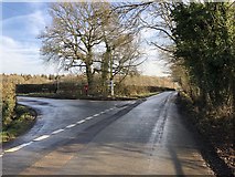 TQ5514 : Road junction at Hale Green by Chris Thomas-Atkin
