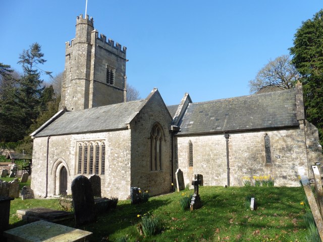 St Peter’s church, Salcombe Regis © Roger Cornfoot :: Geograph Britain ...