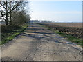 Track to Abbey Farm at Hagnaby