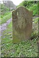 Old milemarker northeast of bridge 64, Congleton