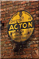 Old circular AA sign on the Chester Road in Acton