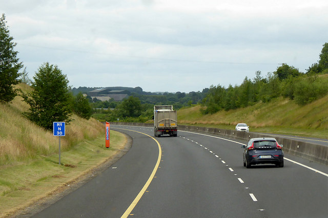 Location Reference Indicator on the Northbound M9