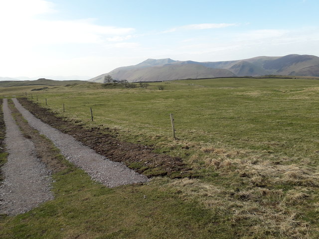 Track to Eycott Hill