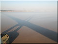 TA0224 : Humber  Bridge  shadow  on  the  River  Humber by Martin Dawes