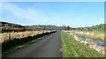 View north towards the footbridge over the Newry Canal