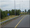 S7682 : Location Reference Indicator on the Northbound M9 near Pumplestown by David Dixon