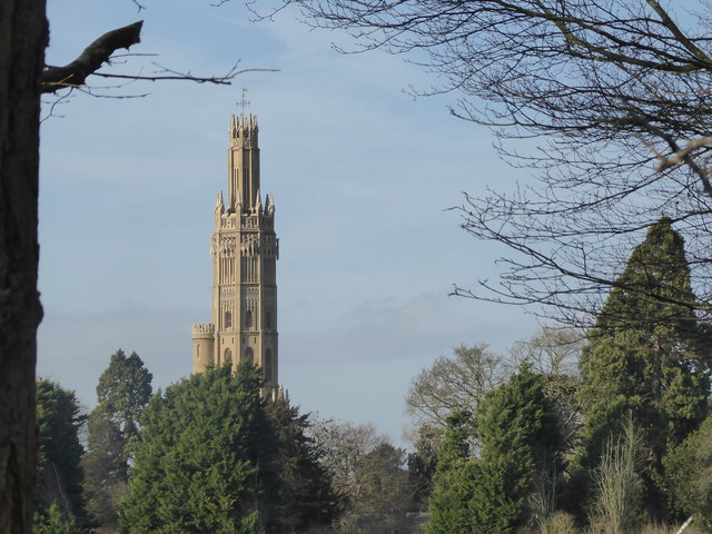 Hadlow Tower from the south
