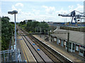 Tilbury Town station, looking in down direction